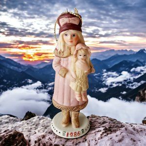RARE 1986 Jan Hagara "Jill" Royal Orleans Limited Edition Christmas Ornament